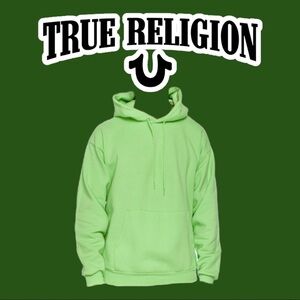 True religion slime Green Hoodie